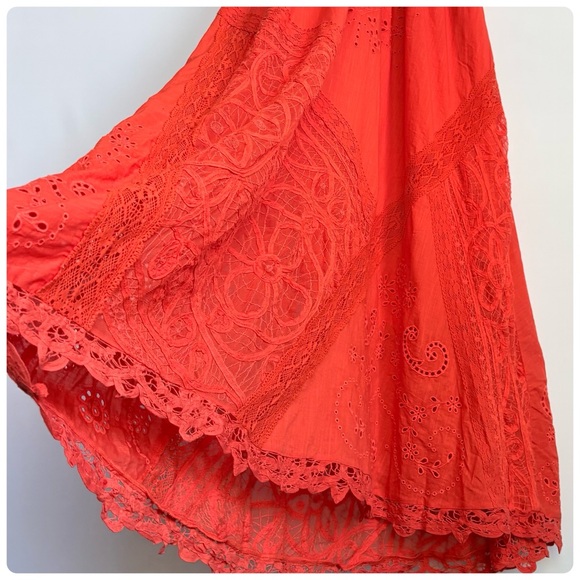 NWT Anthropologie Halter Cutwork Lace Dress, XS - Picture 13 of 17